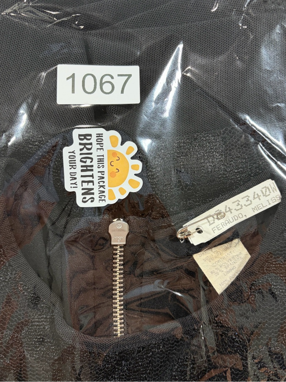 Black Lace Midi Sheath Dress (3/4) - Picture 10 of 10